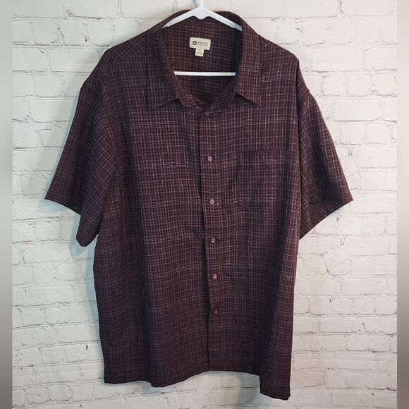Men's Haggar button-down shirt, size XXL - Picture 1 of 3